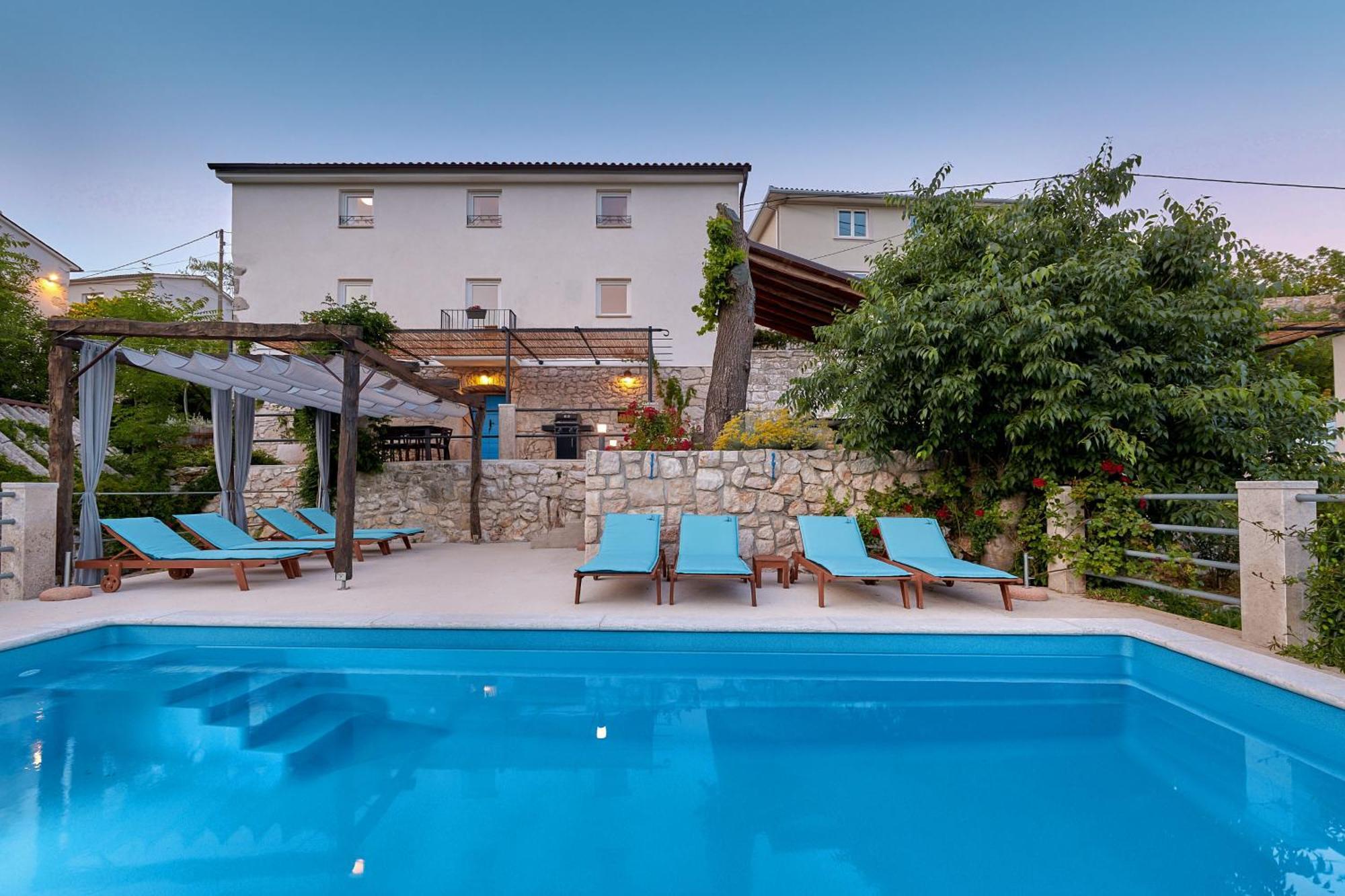 Eugenia For 8 People With Private Pool & Large Garden Only 3 Km From The Villa Mošćenička Draga